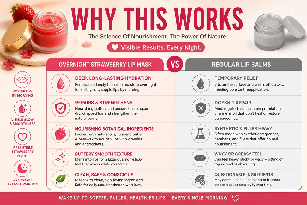PREMIUM OVERNIGHT STRAWBERRY LUXURIOUS LIP MASK