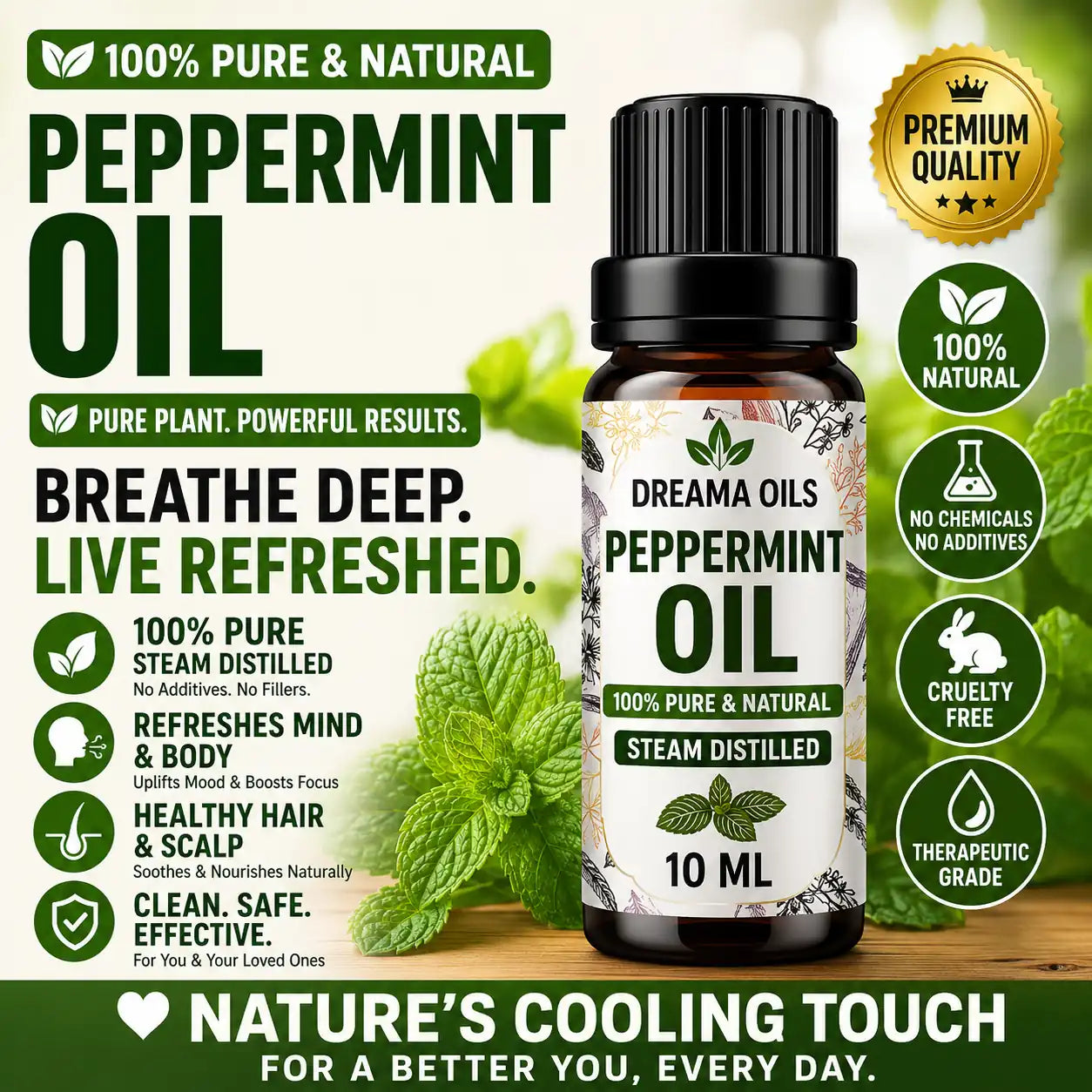 NATURAL, PREMIUM HAIR BOOSTER KIT