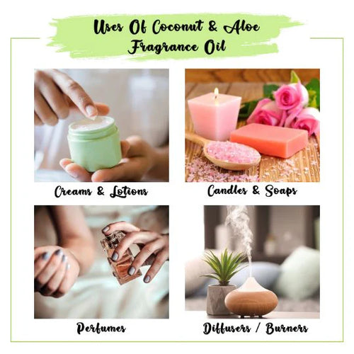 PREMIUM COCONUT & ALOE FRAGRANCE OIL AVAILABLE IN INDIA