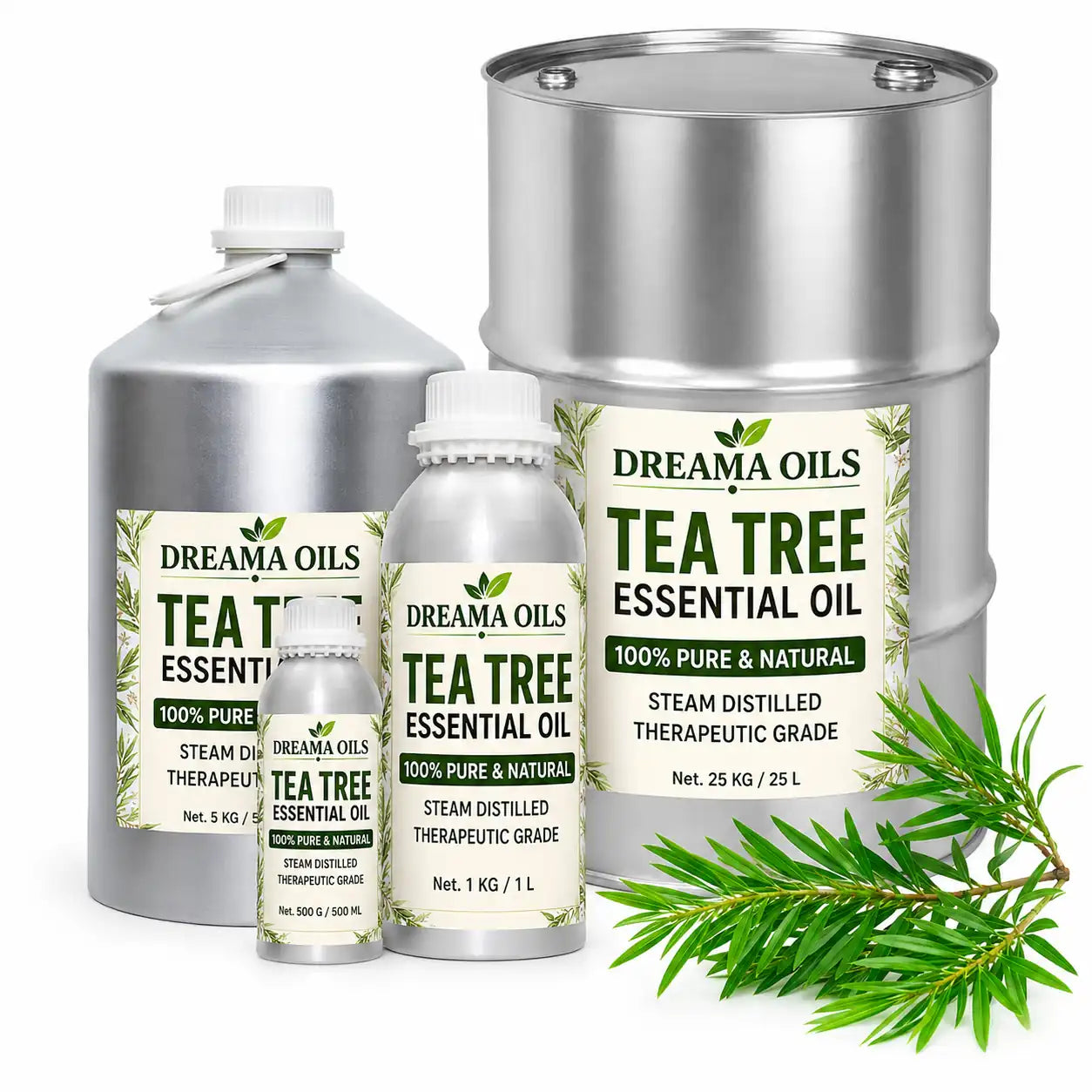 Premium Tea Tree Essential Oil – 100% Pure Natural & Undiluted Available In India