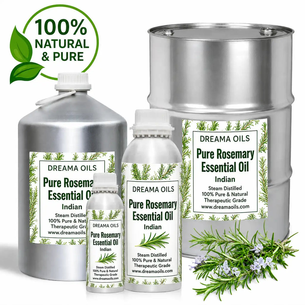 Premium Pure Rosemary Essential Oil – Indian