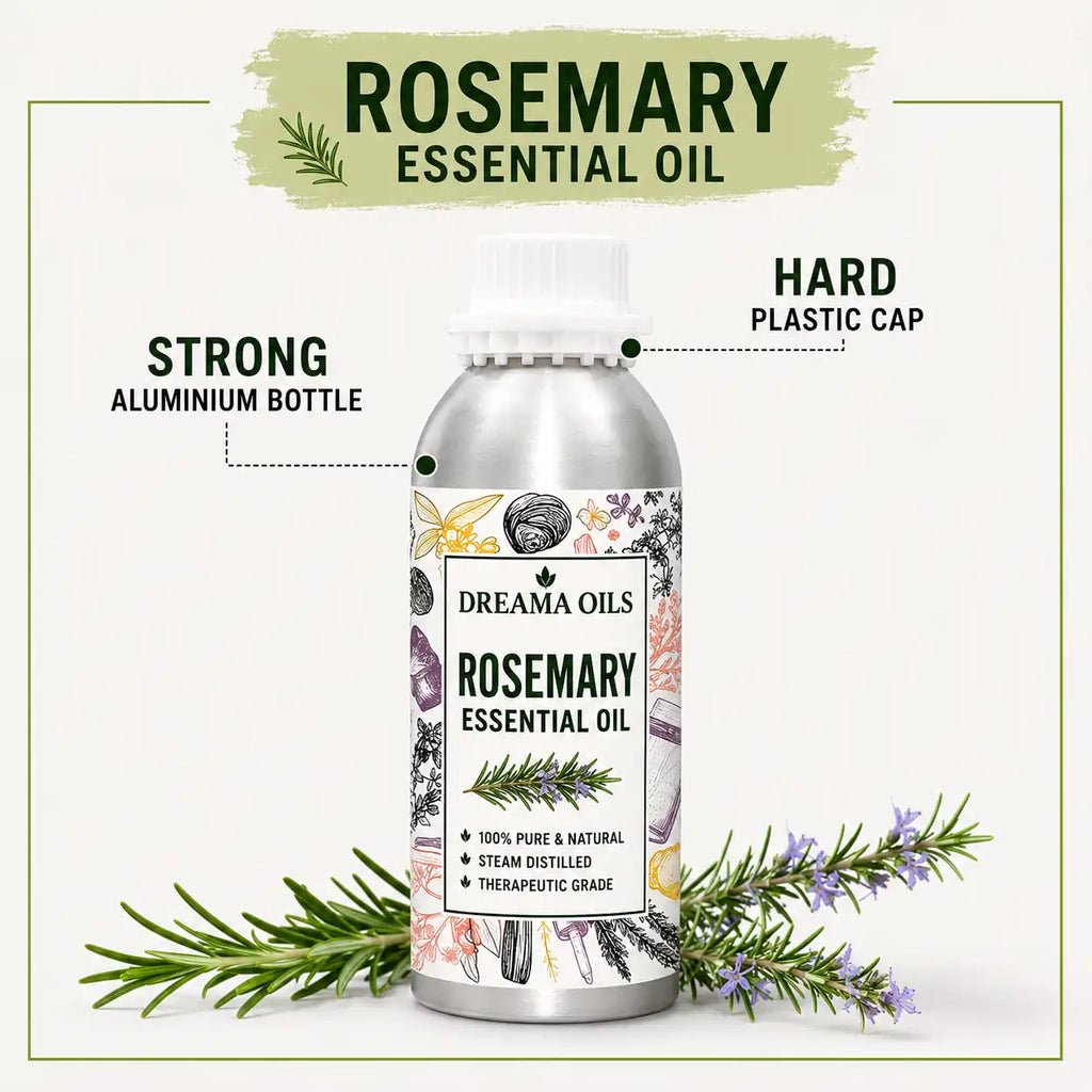 Premium Pure Rosemary Essential Oil – Indian