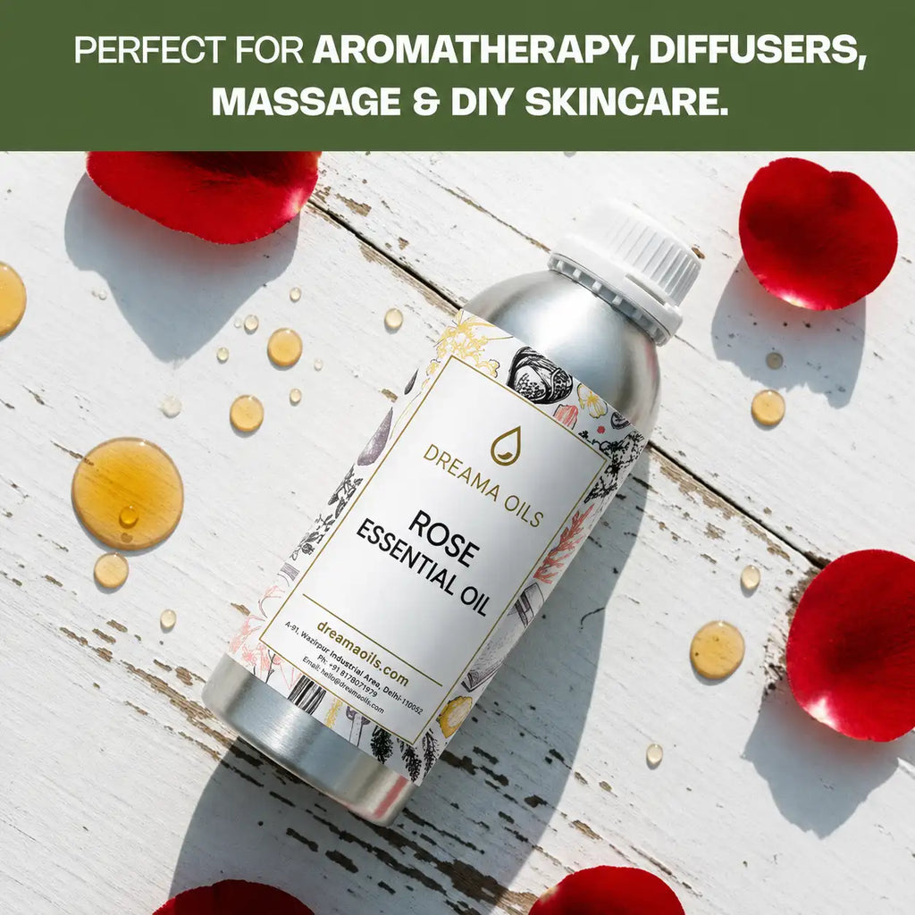 Premium Rose Essential Oil – Pure & Natural