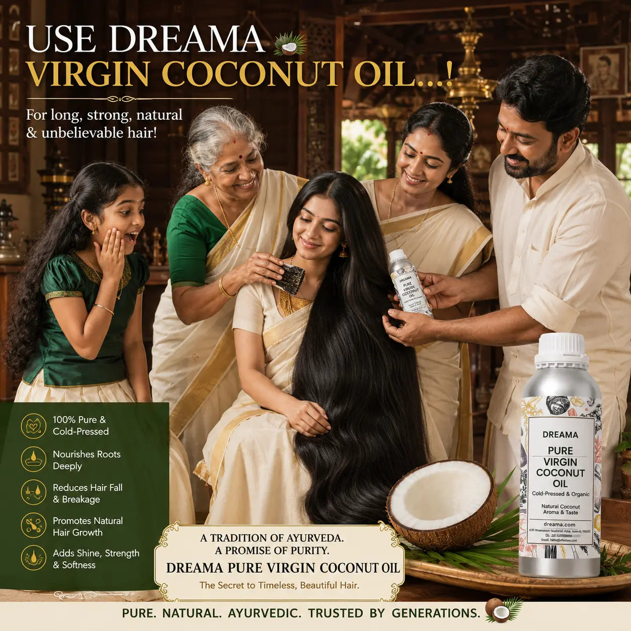 Premium Virgin Coconut Oil Available In India